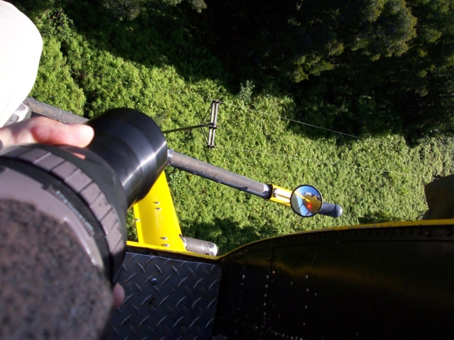 Fred Colbert 1999 Flying Helicopter with Mikron 7600 Pro