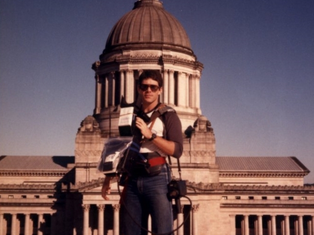 Fred Colbert, 1988, Infrared Inspection at WA Capital with AGA 750 Infrared Camera
